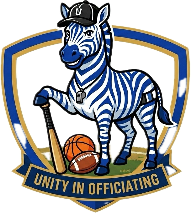 Blue Zebra Unity in Officiating logo